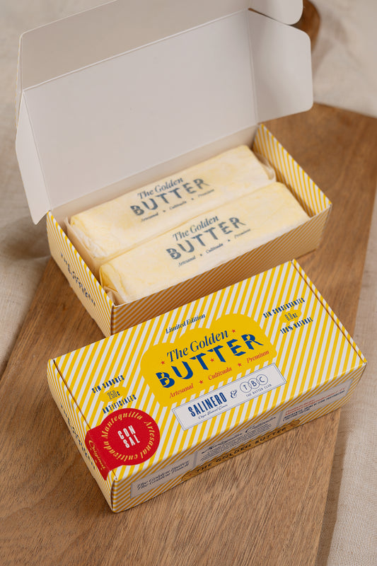 Mantequilla The Golden Butter 250gr Original / Con Sal