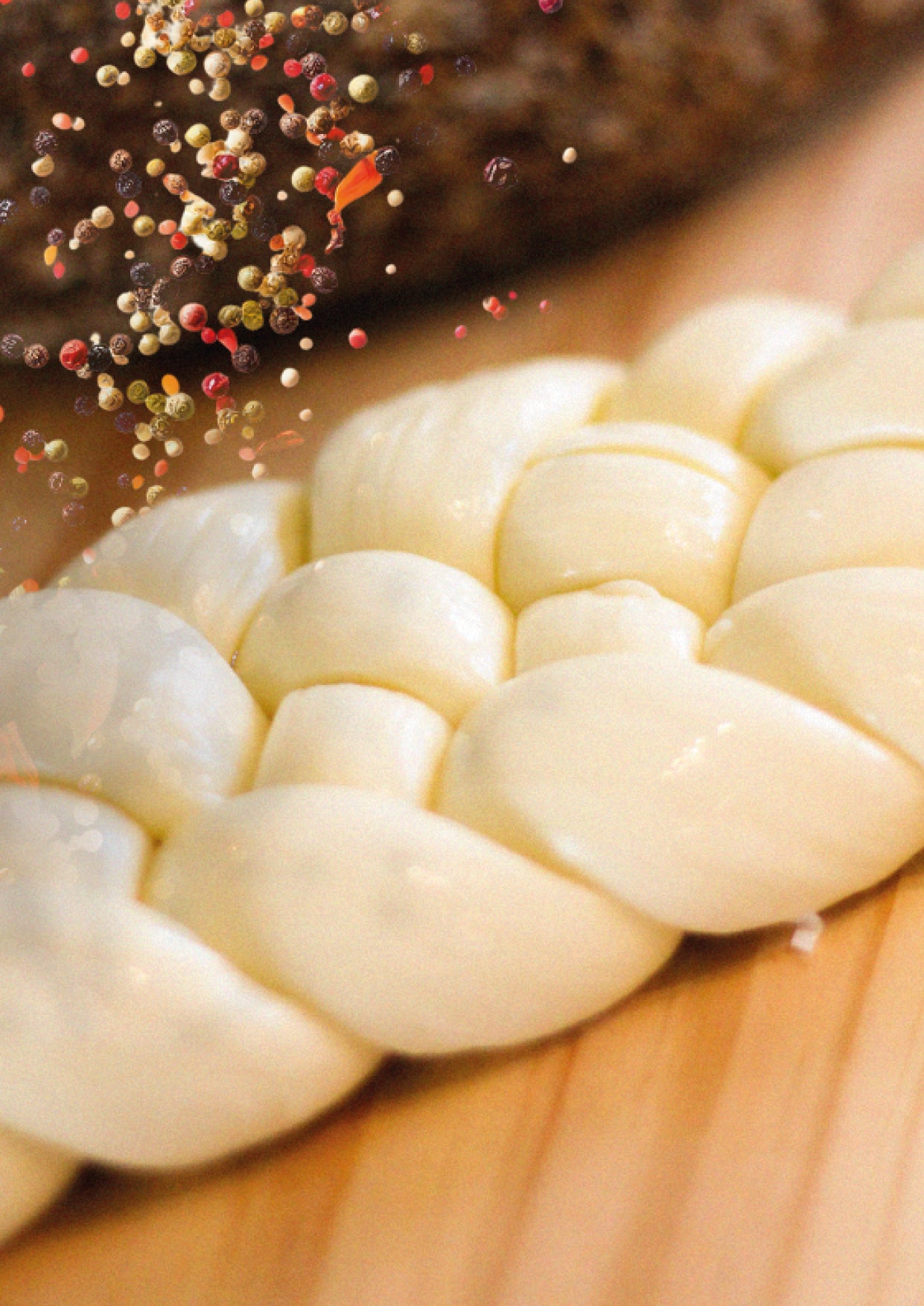 Queso mozarella trenzado Salinero